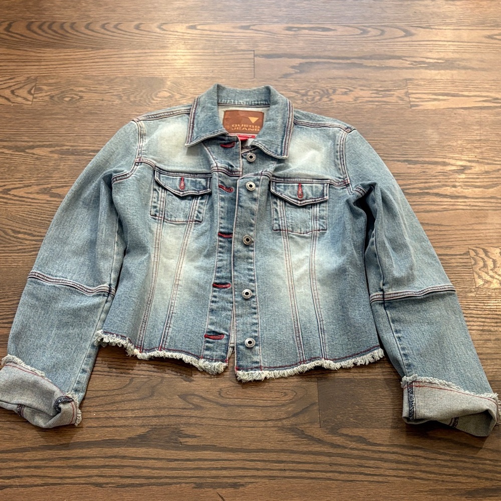 Guess Light Blue Jean Jacket